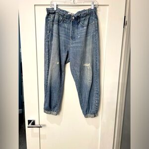 RAG & BONE denim sweatpants  “MIRAMAR”- Size L